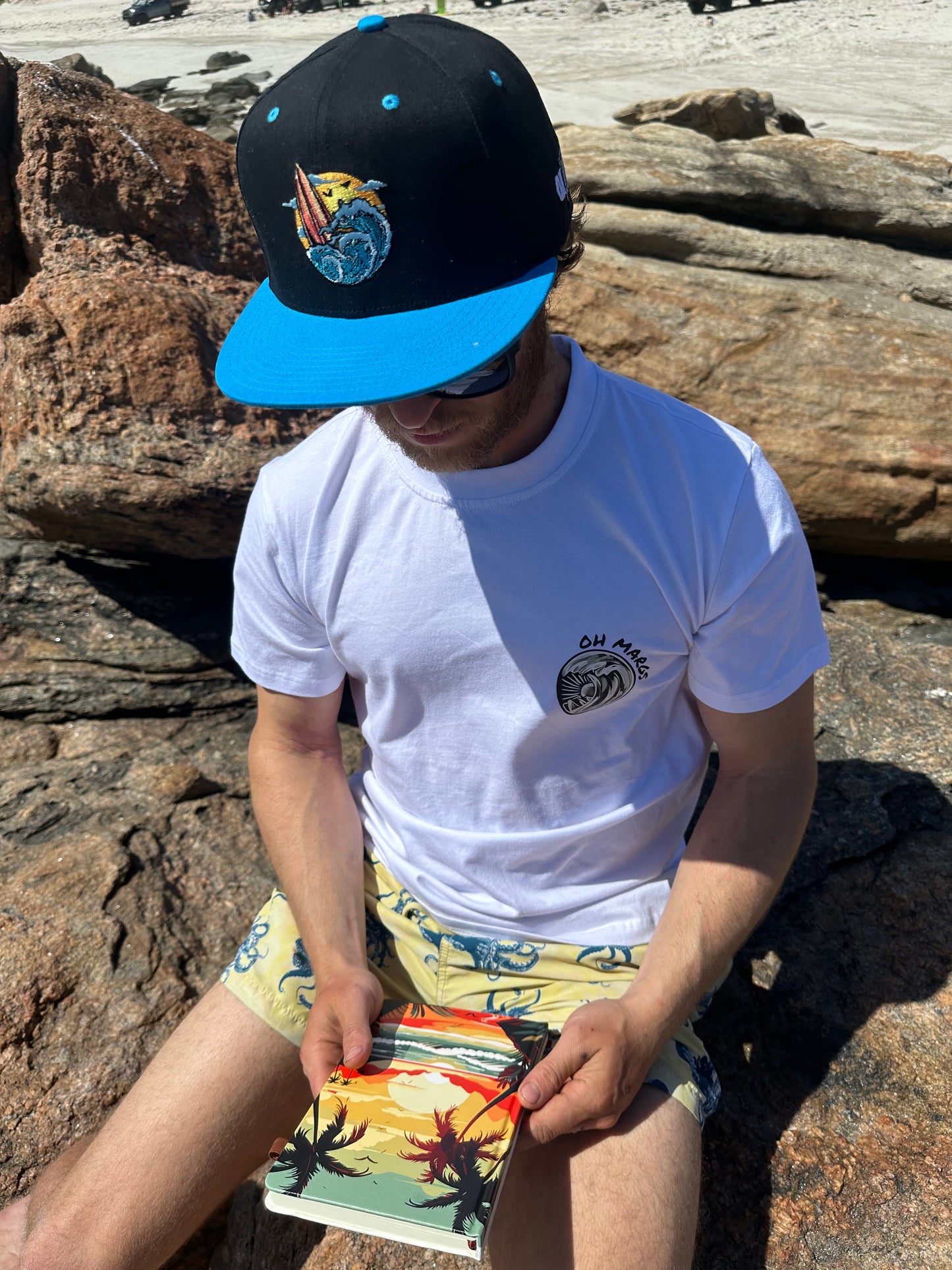 White Barrel T-Shirt